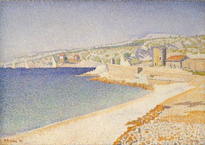 The Jetty at Cassis, Opus 198 by Paul Signac