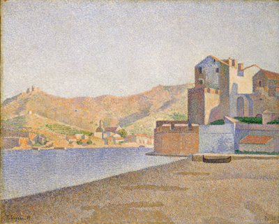 The Town Beach, Collioure, Opus 165 by Paul Signac