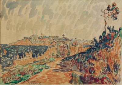 View of the Bay of Saint-Tropez by Paul Signac