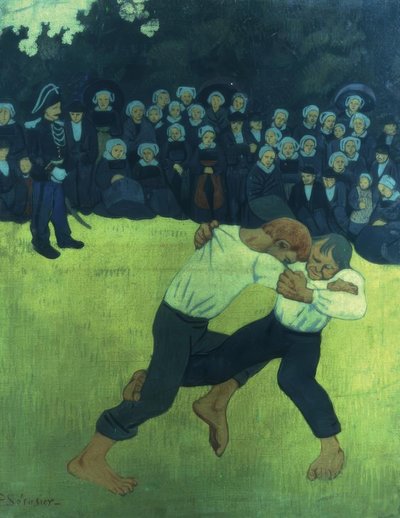 The Breton Struggle/1895 by Paul Sérusier