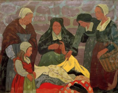 The Fabric Merchant by Paul Sérusier