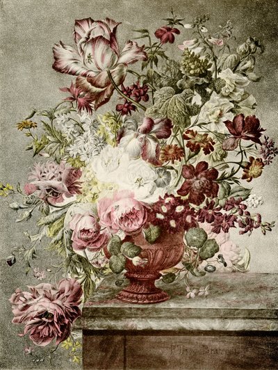Flower Painting by Paul Theodor van Brussel