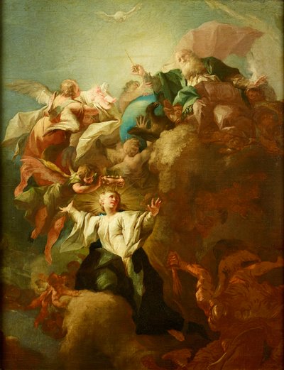 Allegory of the Immaculate Conception of Mary by Paul Troger