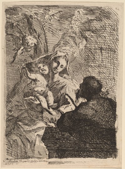 The Rest on the Flight into Egypt by Paul Troger