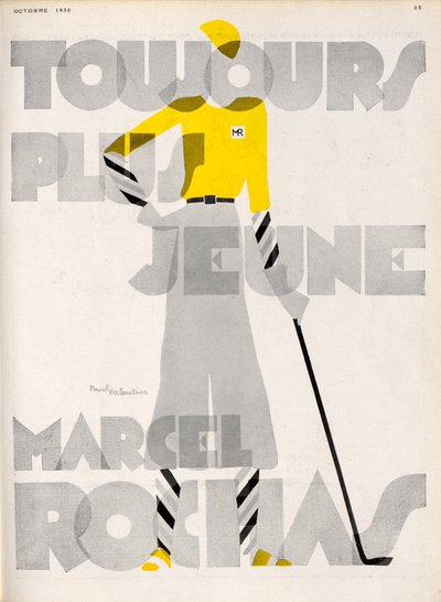Marcel Rochas. Toujours plus jeune by Paul Valentin