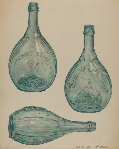 Jenny Lind Bottle by Paul Ward