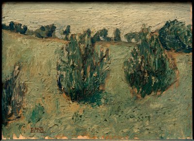 Landscape with Pines by Paula Modersohn Becker