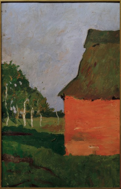 Red House by Paula Modersohn Becker