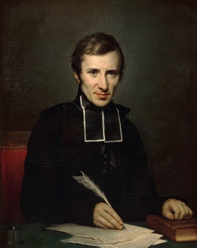 Hugues-Félicité Robert de Lamennais 1782-1854 by Paulin Guérin
