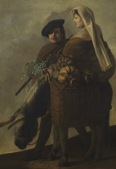 Fruit Gatherers by Paulus Bor