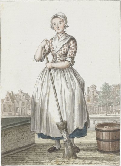 The Hague Maid by Paulus Constantijn la Fargue