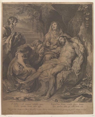 Lamentation of Christ by Paulus Pontius