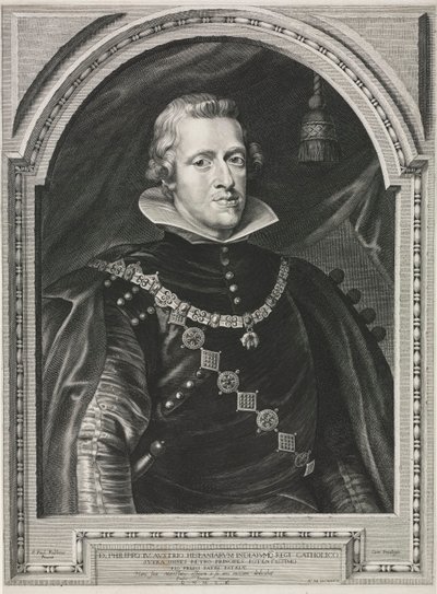 Portrait of Philip IV by Paulus Pontius