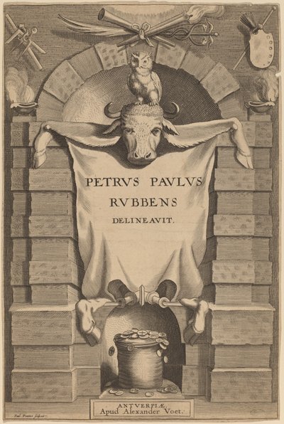 Title Page by Paulus Pontius after Sir Peter Paul Rubens