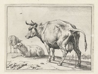 Pissing Cow (The Bull Booklet) by Paulus Potter