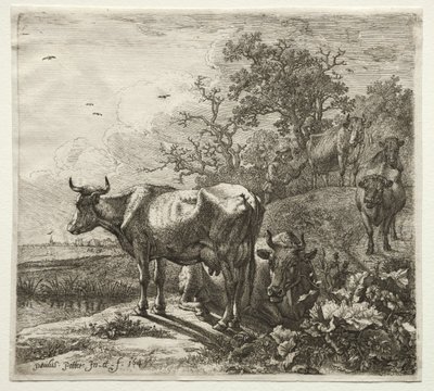 The Cowherd by Paulus Potter