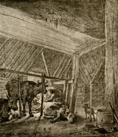 The calving cow by Paulus Potter