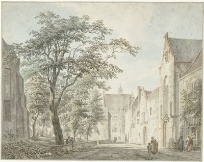 View in the City of Montfoort by Paulus van Liender