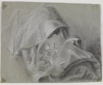 Drapery Study with the Star of the Elephant Order by Peder Als