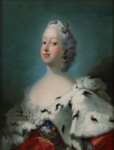 Louise of Great Britain, Queen of Denmark by Peder Als