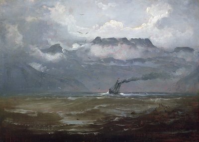 Fresh Breeze in Bind Valley by Peder Balke