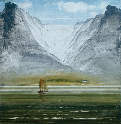 Glacier by Peder Balke