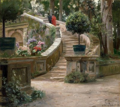 In the Park of Villa d