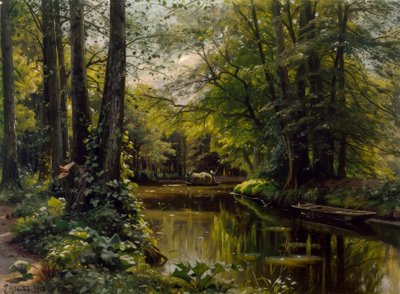 Summer in Spreewald by Peder Monsted