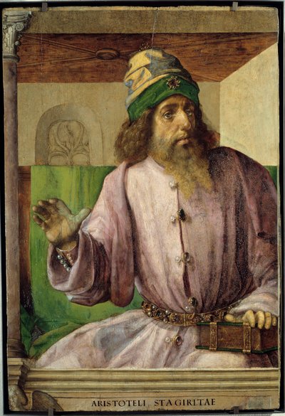 Portrait of Aristotle by Pedro Berruguete
