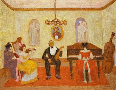 Waiting for the Entrance by Pedro Figari