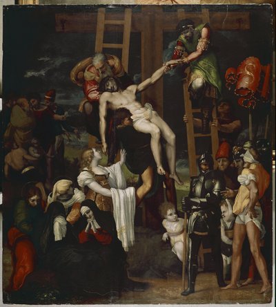 Descent from the Cross by Pedro Machuca