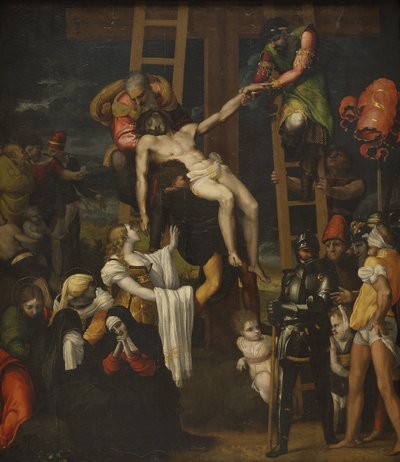 The Descent from the Cross, 1547 by Pedro Machuca