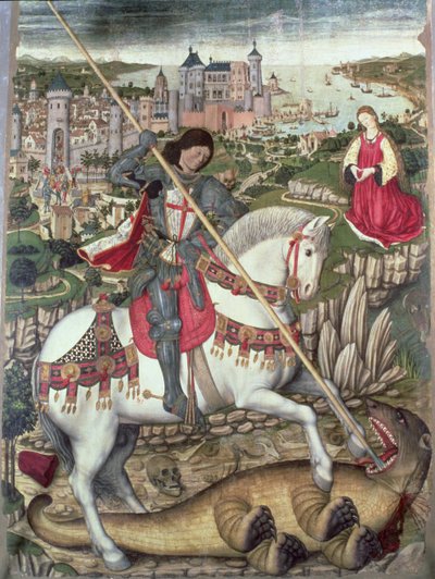 St George and the Dragon by Pedro Nisart