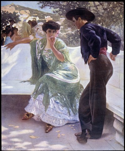 Spanish Dancers (Flamenco) by Pedro Ribera