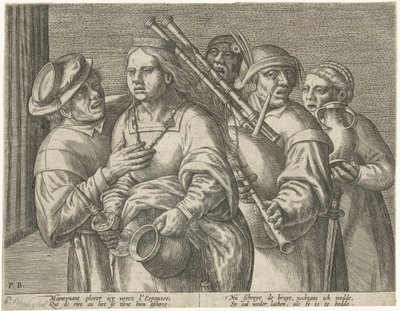 The Evening of the Wedding by Peeter Baltens