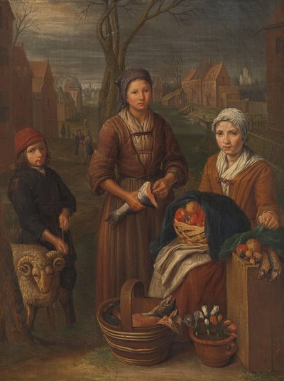 Allegory of the Month of March by Peeter Snijers