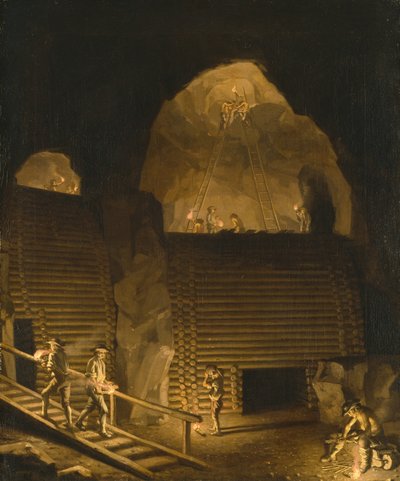 Falun Copper Mine by Pehr Hilleström
