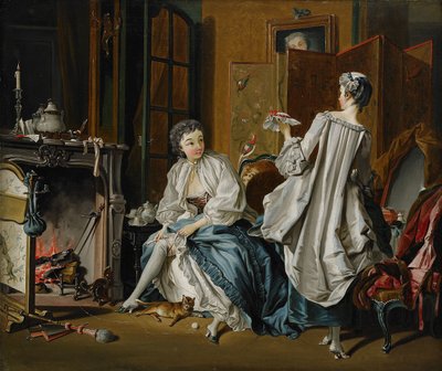 Morning Toilet (After François Boucher) by Pehr Hilleström