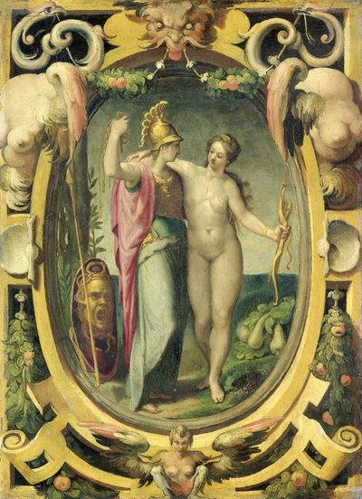 Venus and Minerva by Pellegrino Tibaldi (circle of)