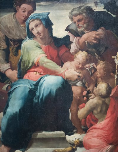 Holy Family with St Catherine of Alexandria by Pellegrino Tibaldi