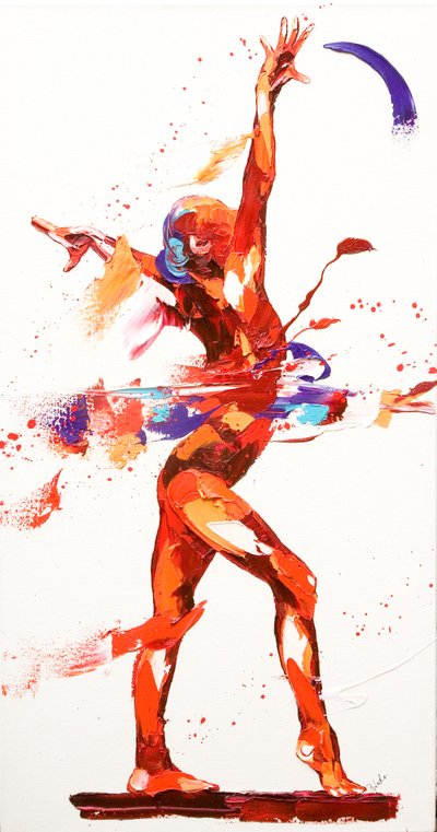 Gymnast Four by Penny Warden