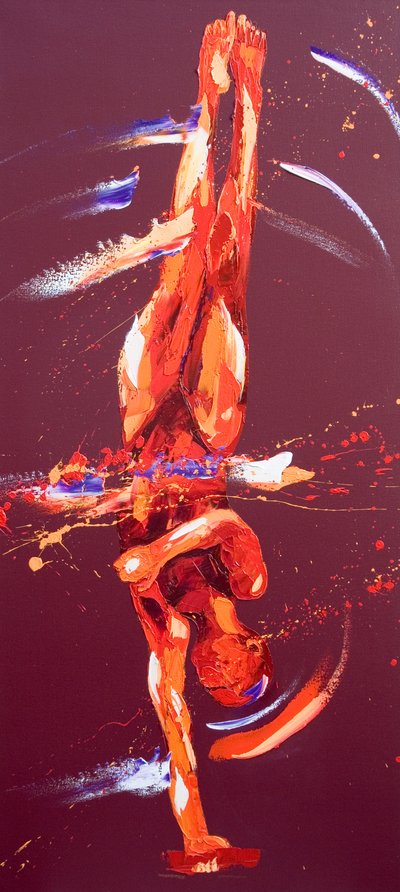 Gymnast Six by Penny Warden