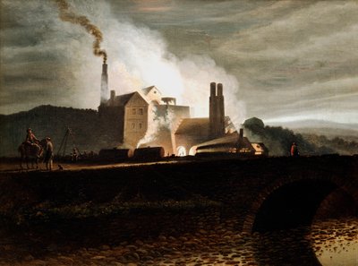 Industrial landscape, Wales by Penry Williams