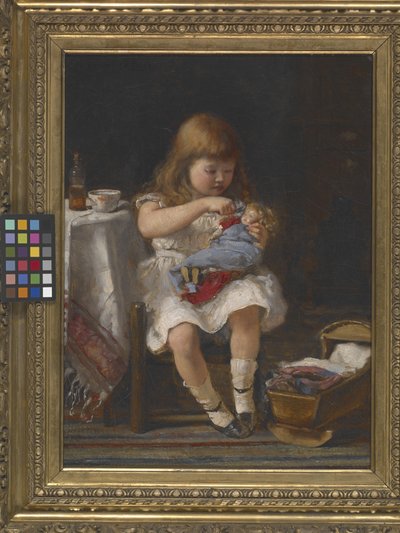 An Anxious Mother by Percival de Luce