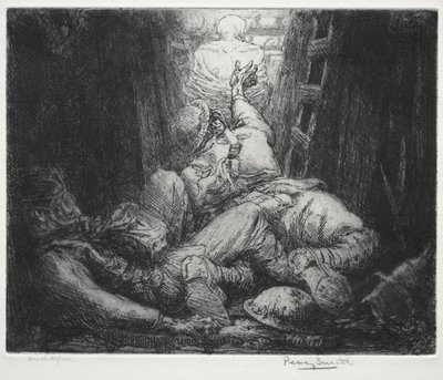Dance of Death: Death Refuses by Percy John Delf Smith
