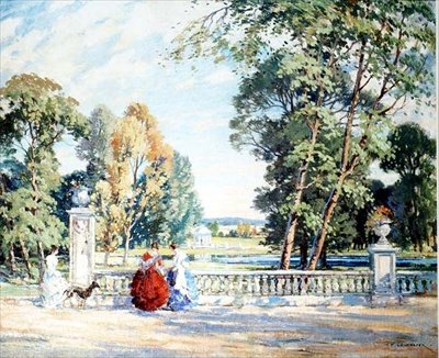 The Terrace by Percy Lancaster