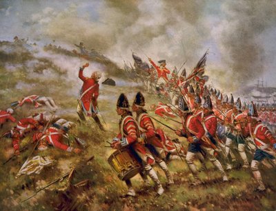Battle of Bunker Hill by Percy Moran