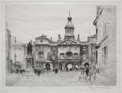 Horse Guards, Whitehall by Percy Robertson