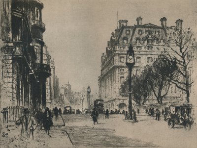 Piccadilly, 1927 by Percy Robertson