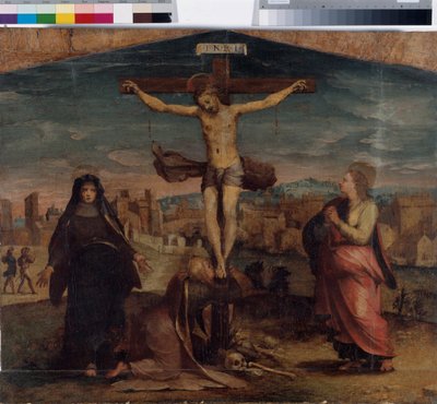 The Crucifixion by Perino del Vaga